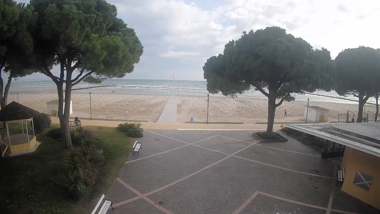 Webcam de Grado – Entrada de la playa (Lido di Grado)