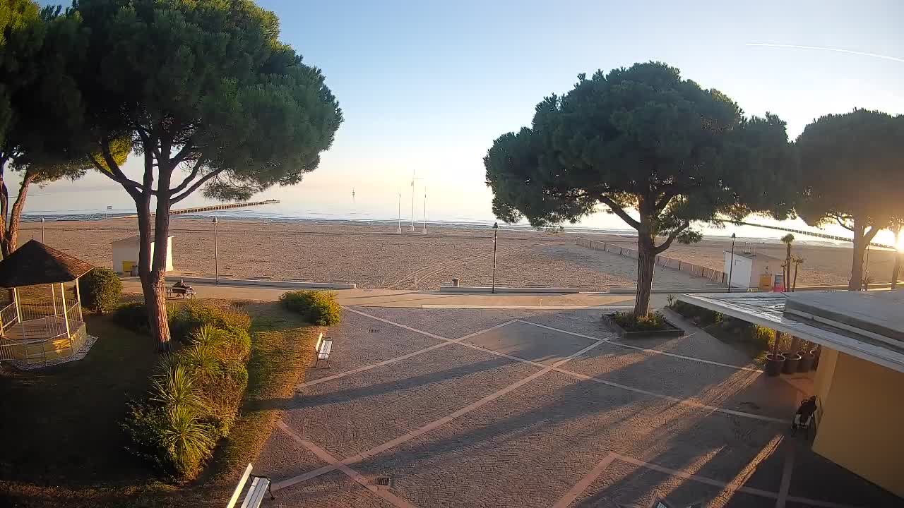 Webcam de Grado – Entrada de la playa (Lido di Grado)