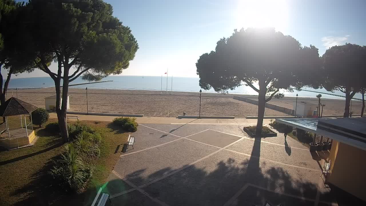 Webcam de Grado – Entrada de la playa (Lido di Grado)