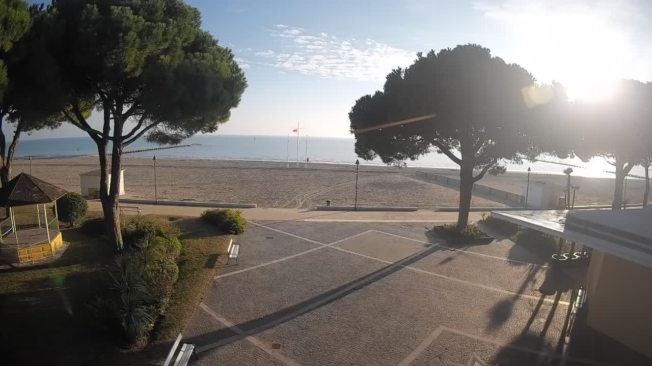 Webcam de Grado – Entrada de la playa (Lido di Grado)