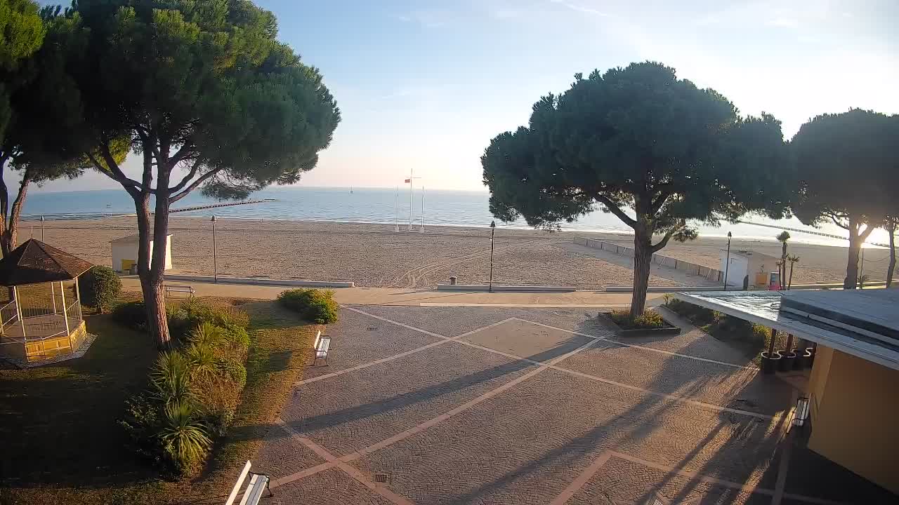 Webcam Grado – Entrée de la plage (Lido di Grado)