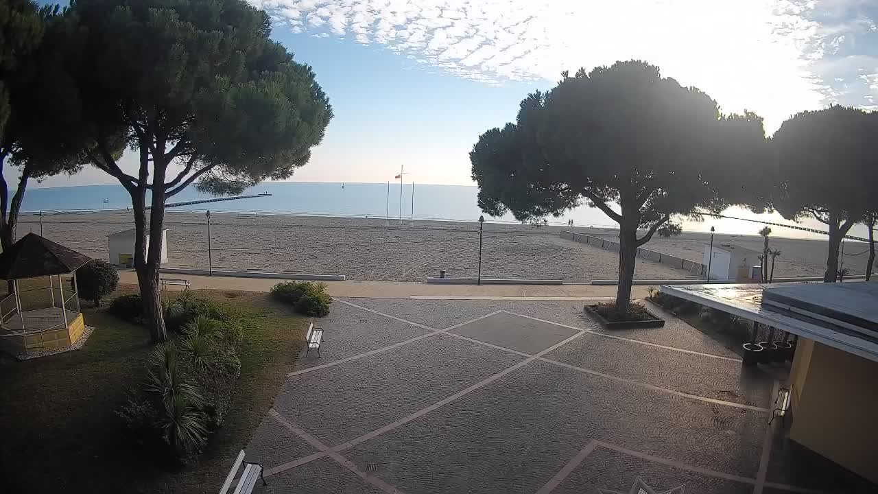 Webcam Grado – Entrée de la plage (Lido di Grado)