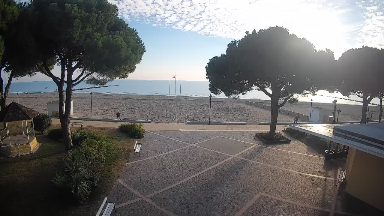 Webcam de Grado – Entrada de la playa (Lido di Grado)