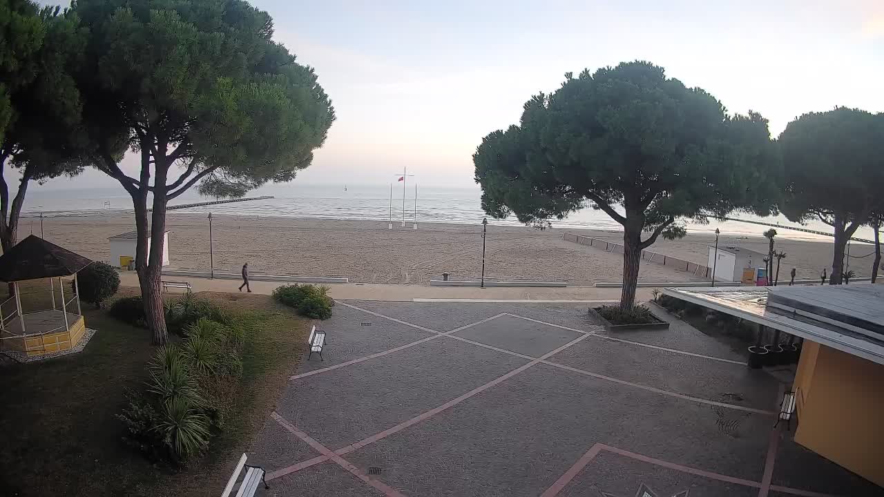 Webcam de Grado – Entrada de la playa (Lido di Grado)