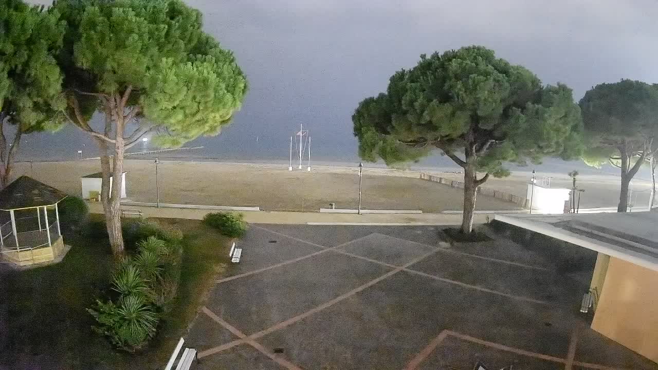 Spletna kamera Gradež (Grado) – Vhod na plažo