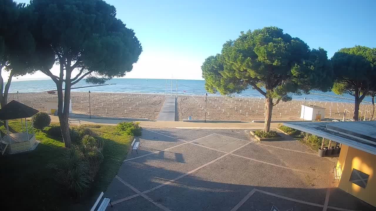 Grado Webcam – Strandzugang am Lido di Grado