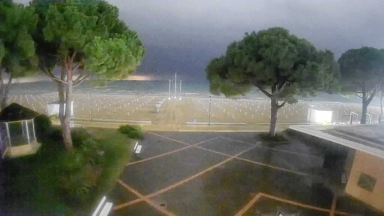 Spletna kamera Gradež (Grado) – Vhod na plažo