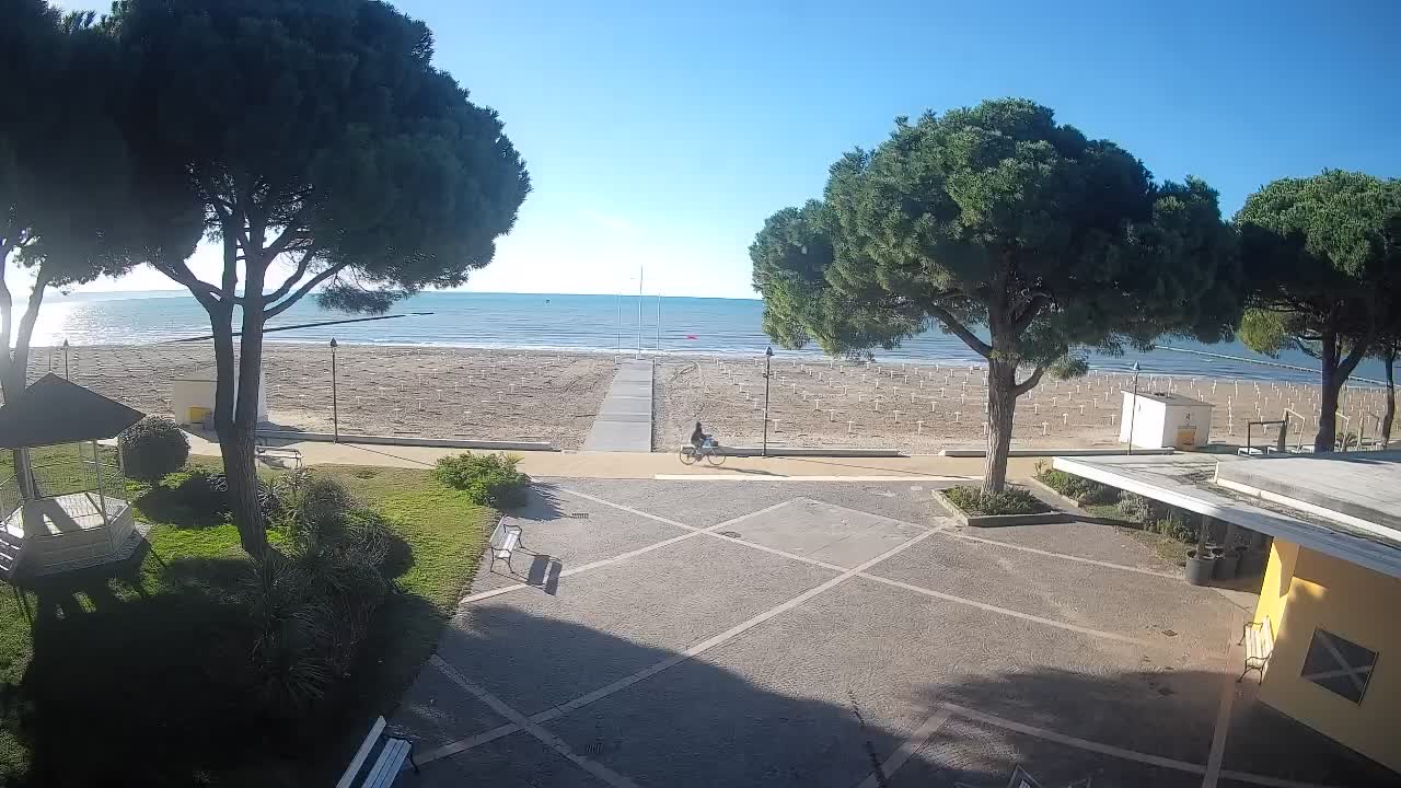 Spletna kamera Gradež (Grado) – Vhod na plažo