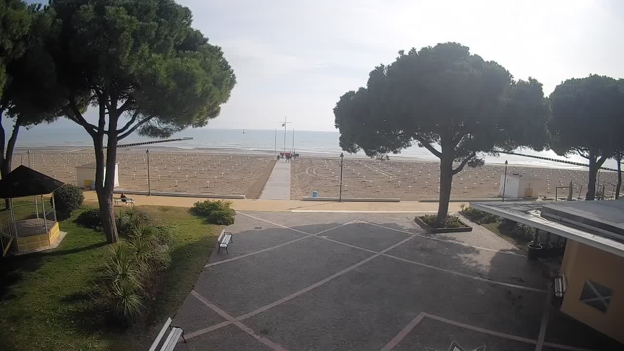 Webcam de Grado – Entrada de la playa (Lido di Grado)