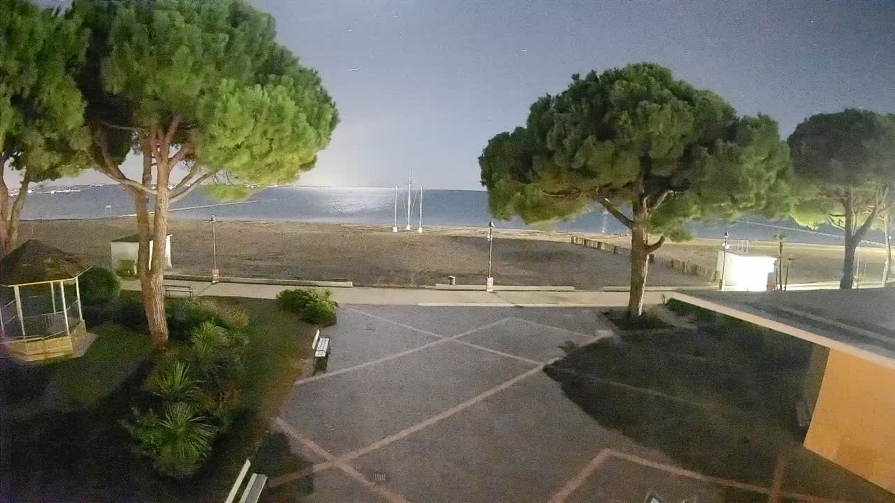 Spletna kamera Gradež (Grado) – Vhod na plažo