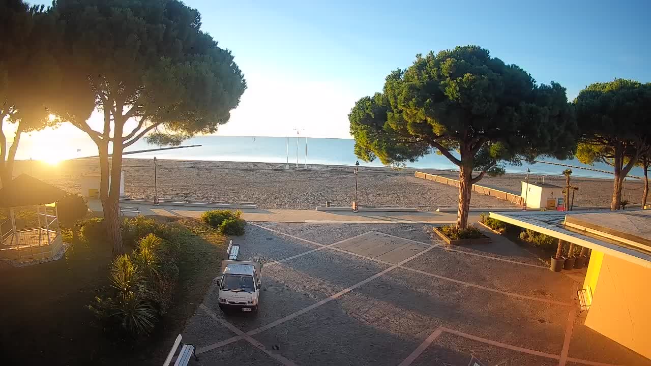 Webcam de Grado – Entrada de la playa (Lido di Grado)