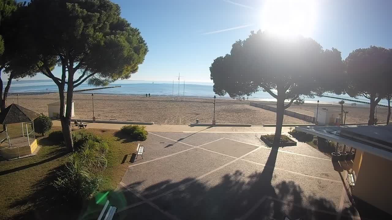 Webcam de Grado – Entrada de la playa (Lido di Grado)