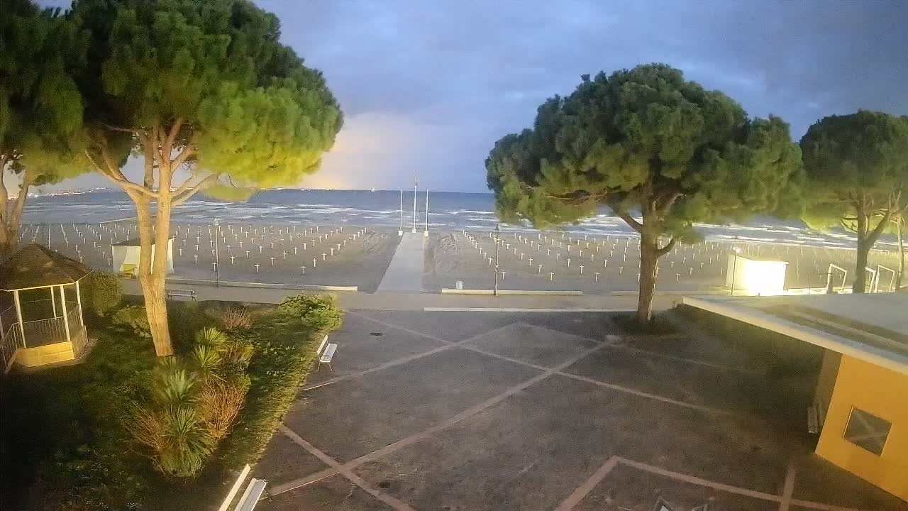 Webcam de Grado – Entrada de la playa (Lido di Grado)