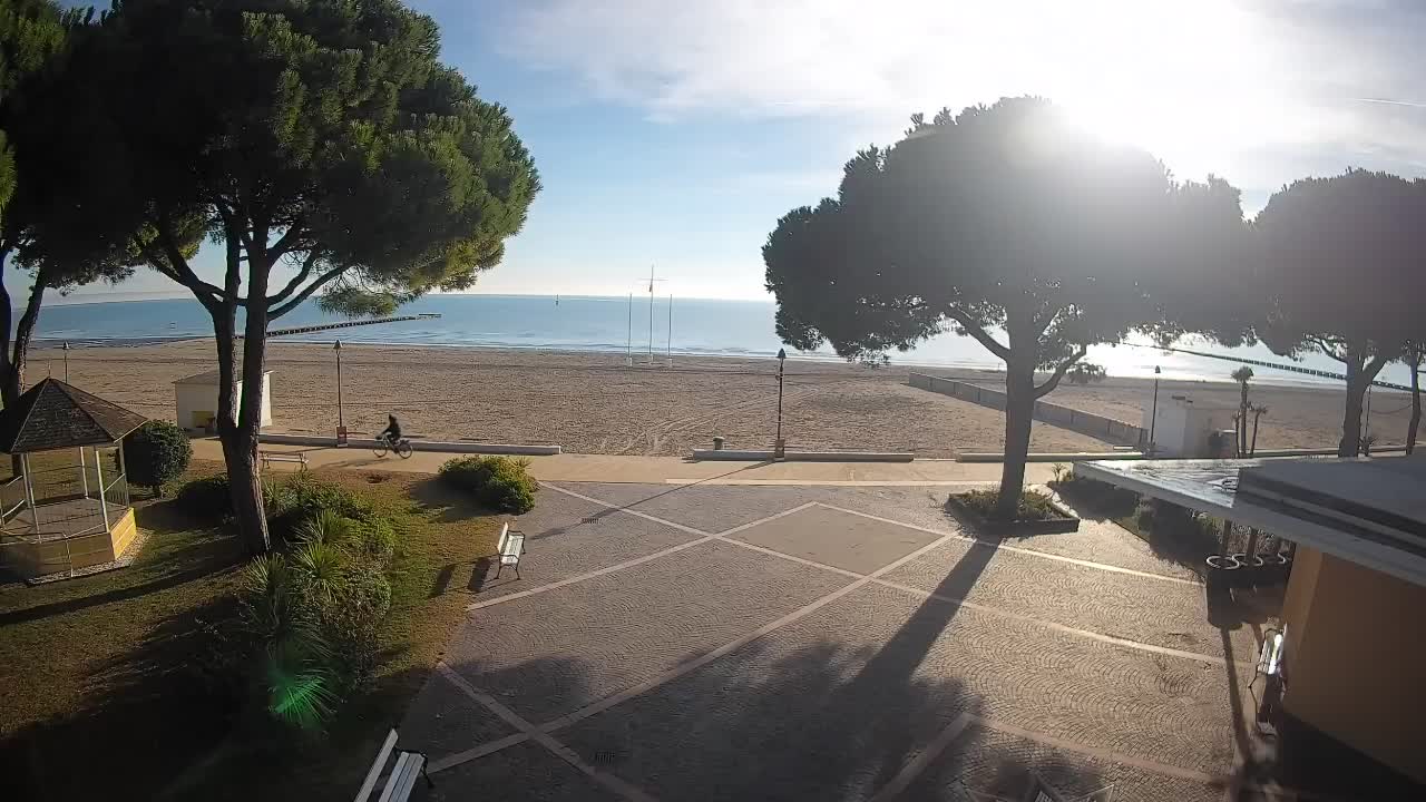 Spletna kamera Gradež (Grado) – Vhod na plažo