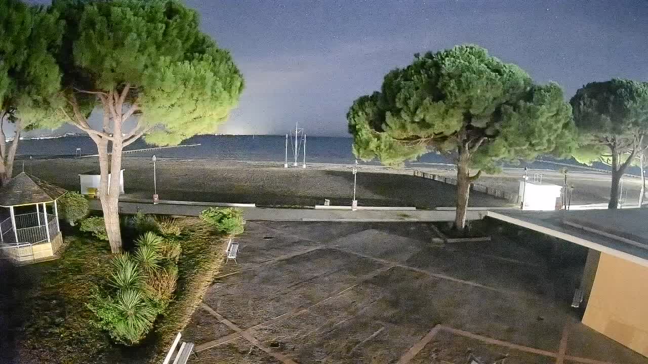 Webcam de Grado – Entrada de la playa (Lido di Grado)