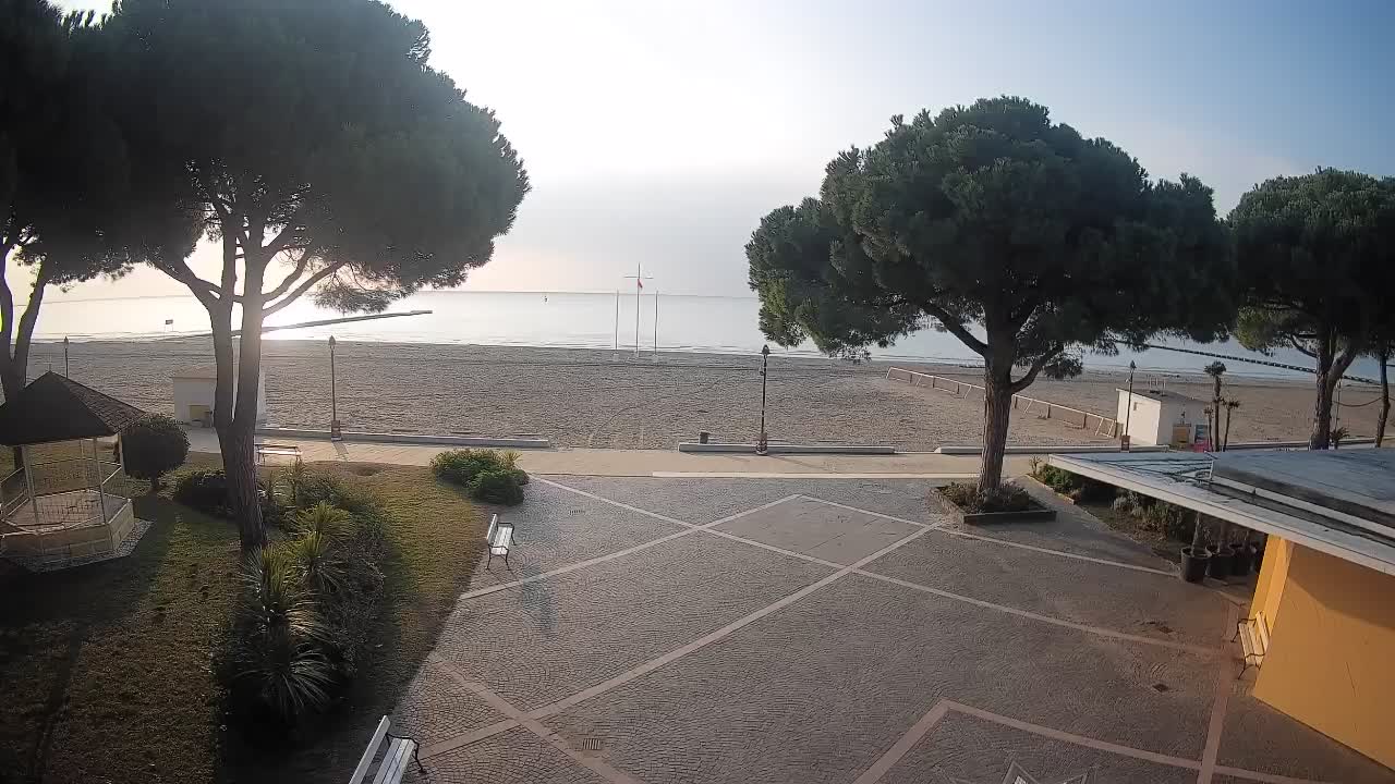 Spletna kamera Gradež (Grado) – Vhod na plažo