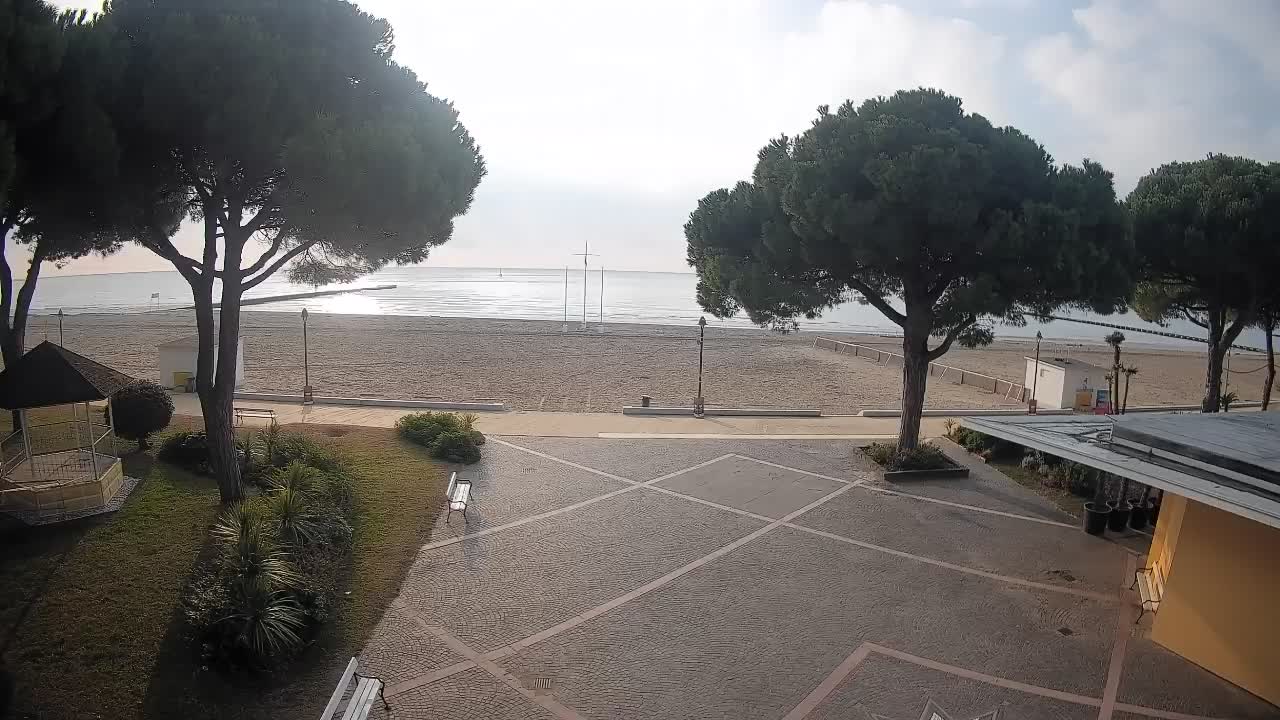 Webcam de Grado – Entrada de la playa (Lido di Grado)