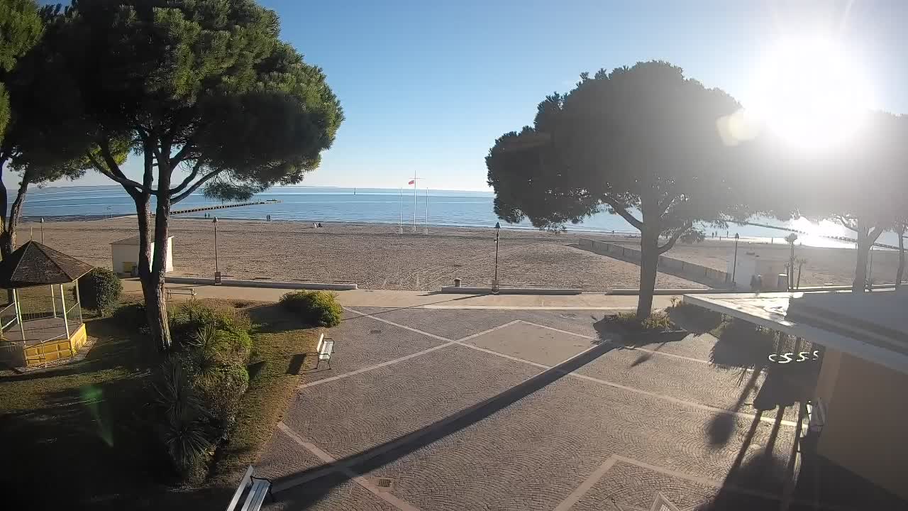 Webcam de Grado – Entrada de la playa (Lido di Grado)