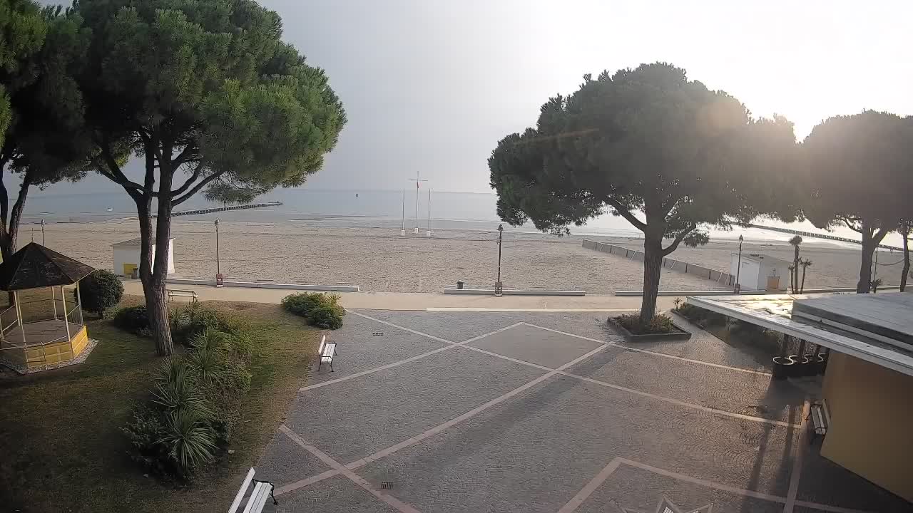 Spletna kamera Gradež (Grado) – Vhod na plažo