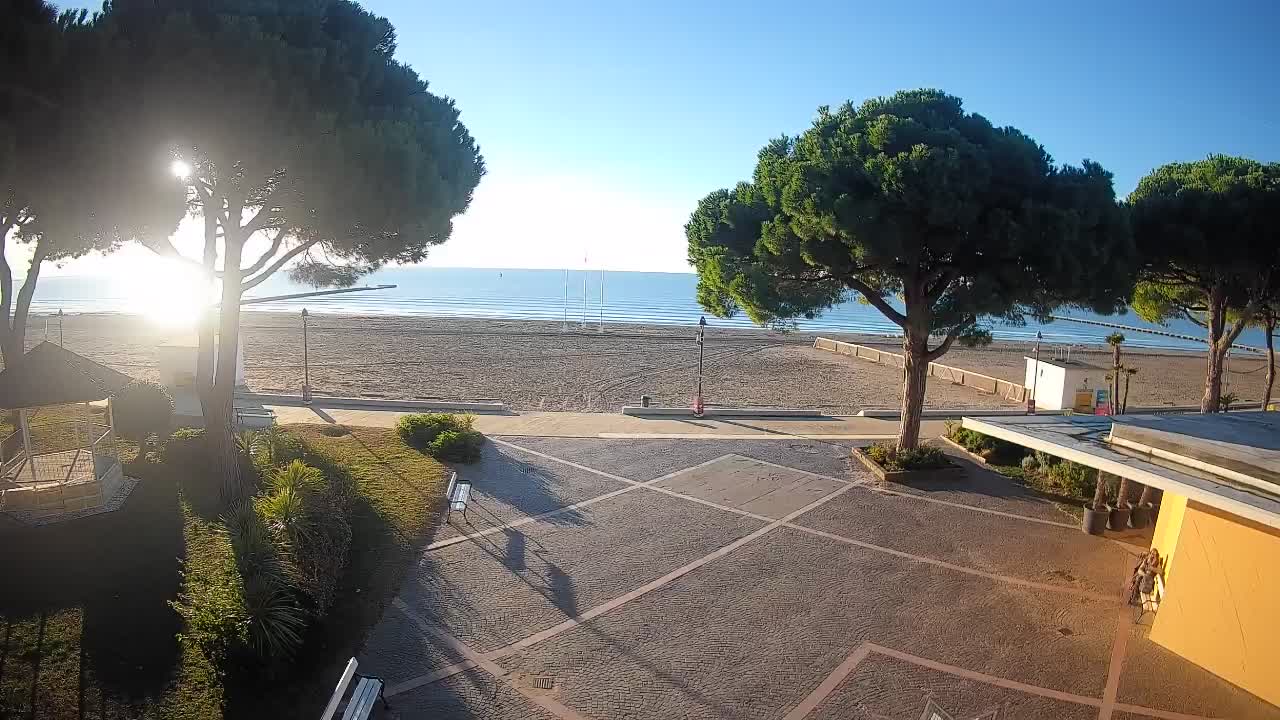 Webcam de Grado – Entrada de la playa (Lido di Grado)