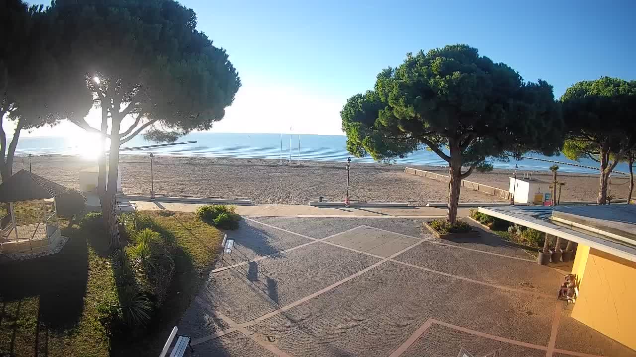 Webcam de Grado – Entrada de la playa (Lido di Grado)