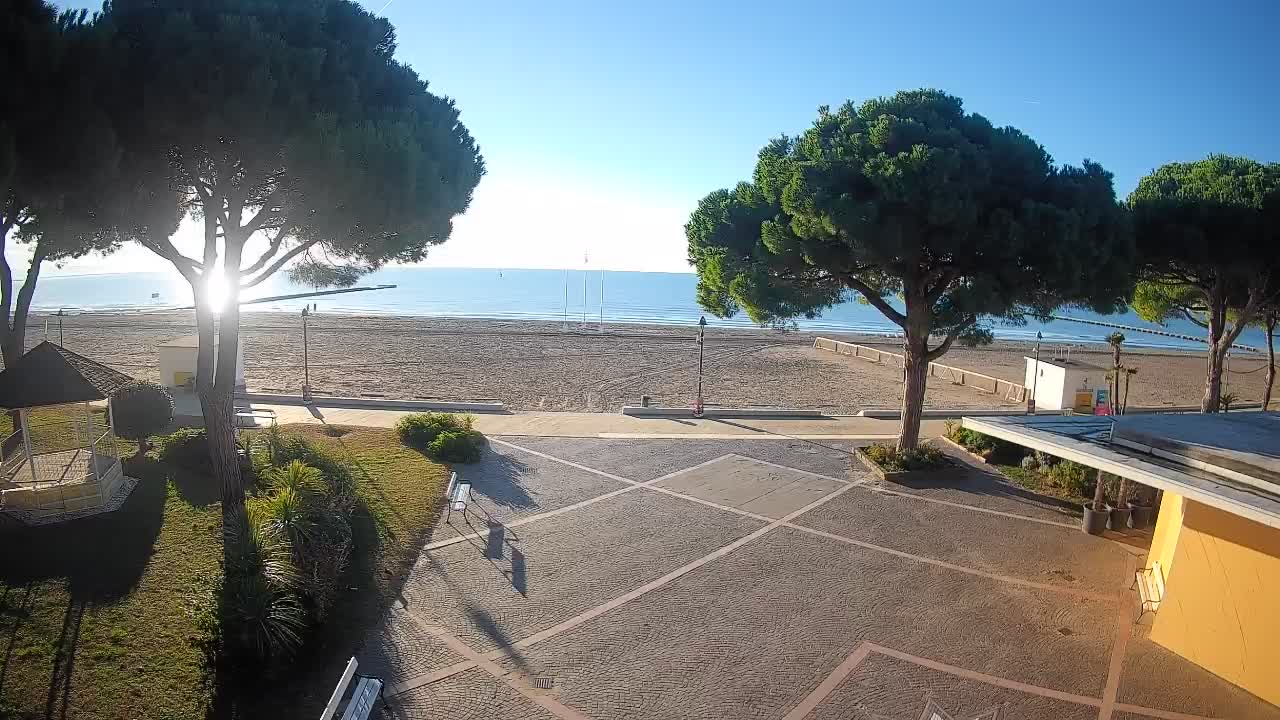 Spletna kamera Gradež (Grado) – Vhod na plažo