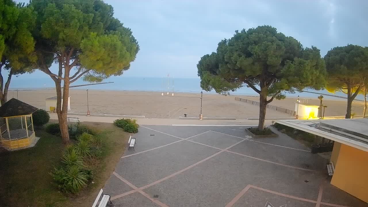 Webcam de Grado – Entrada de la playa (Lido di Grado)