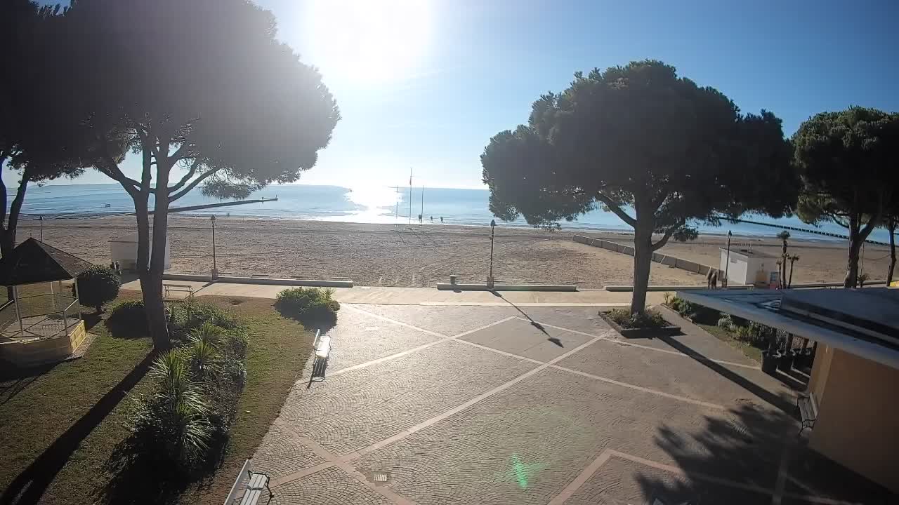 Spletna kamera Gradež (Grado) – Vhod na plažo