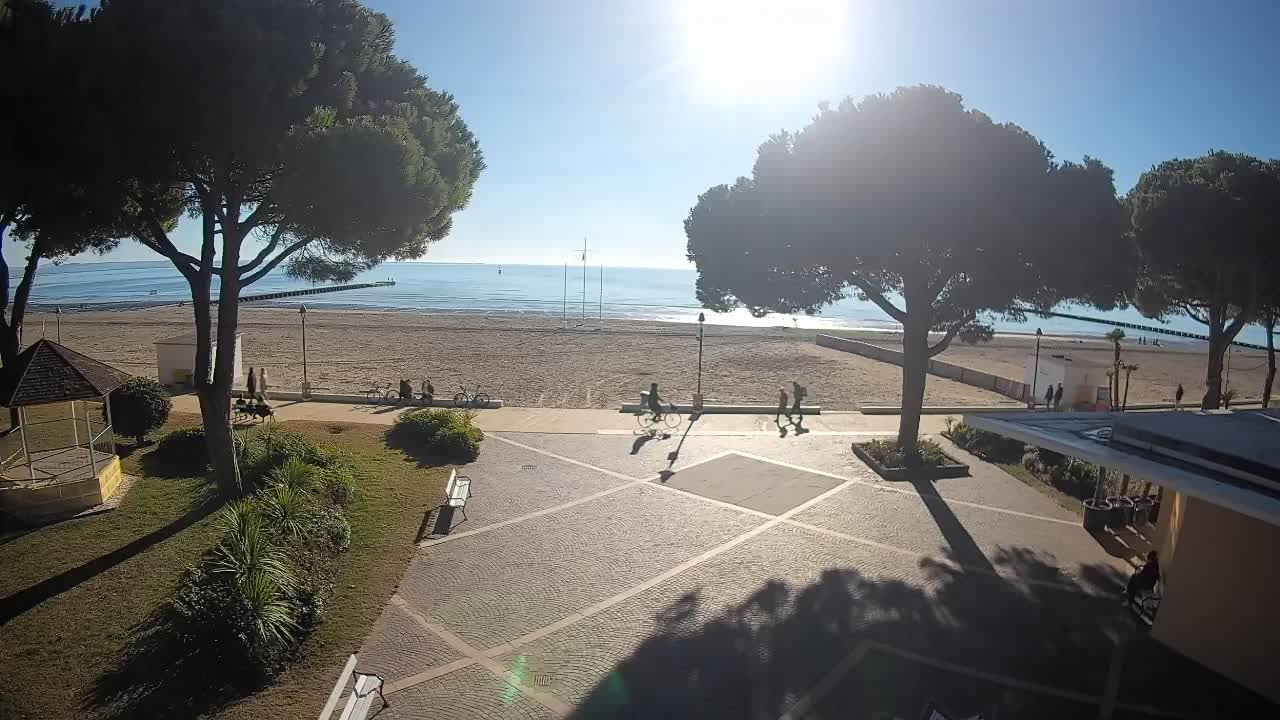 Spletna kamera Gradež (Grado) – Vhod na plažo