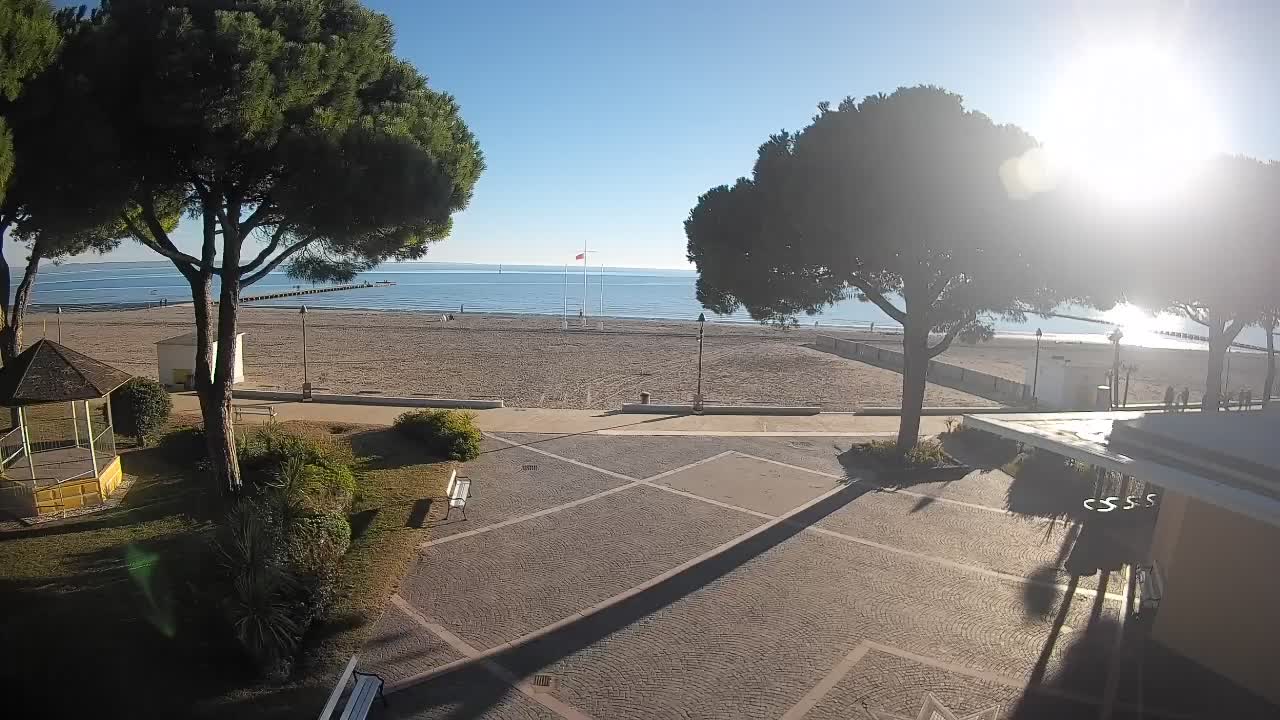 Webcam de Grado – Entrada de la playa (Lido di Grado)