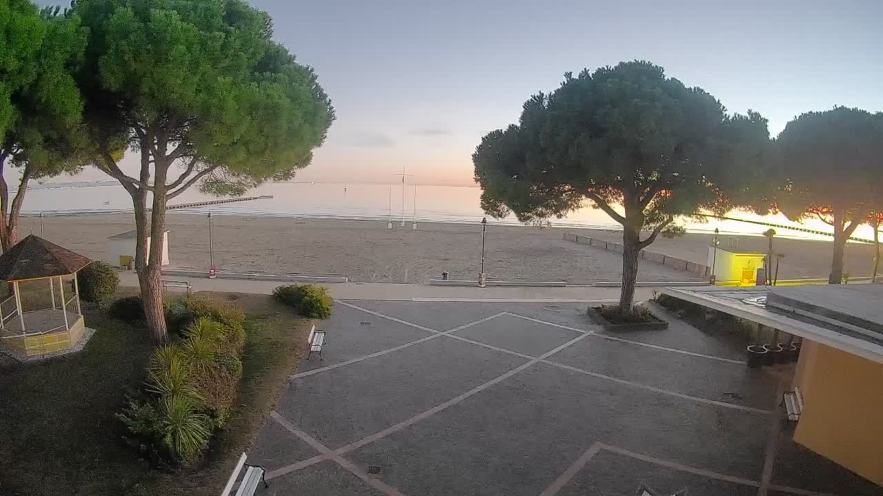 Webcam Grado – Entrée de la plage (Lido di Grado)