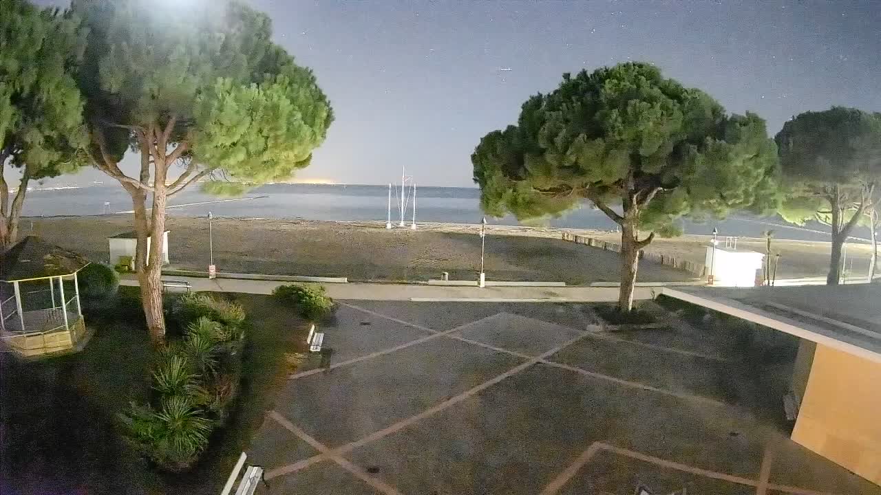 Spletna kamera Gradež (Grado) – Vhod na plažo