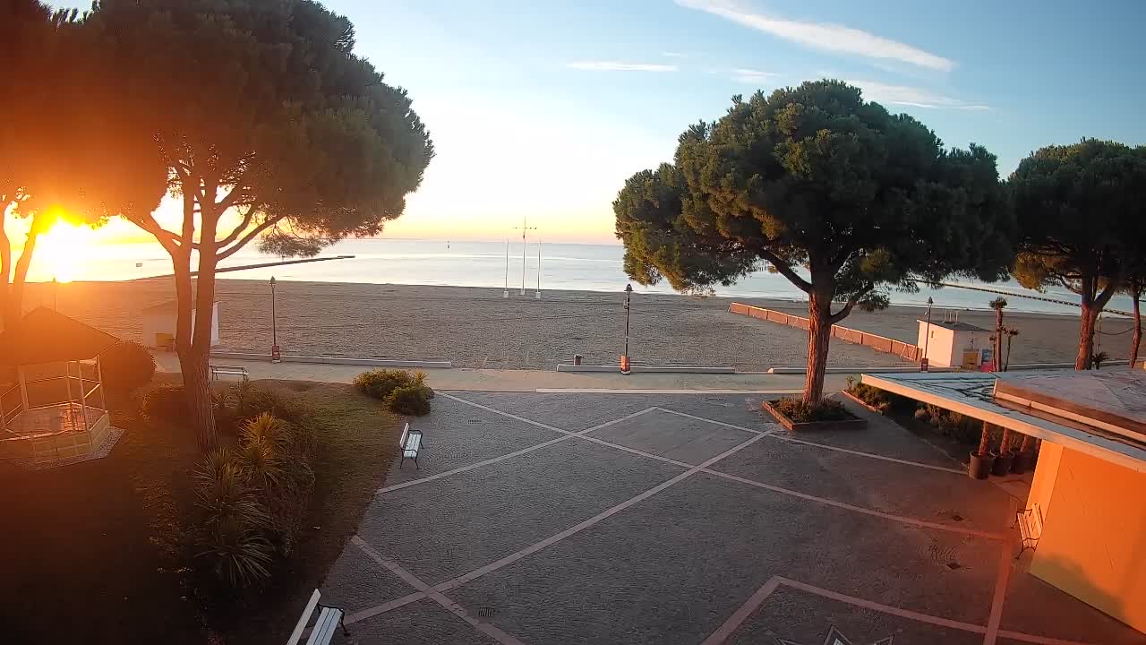 Webcam Grado – Entrée de la plage (Lido di Grado)