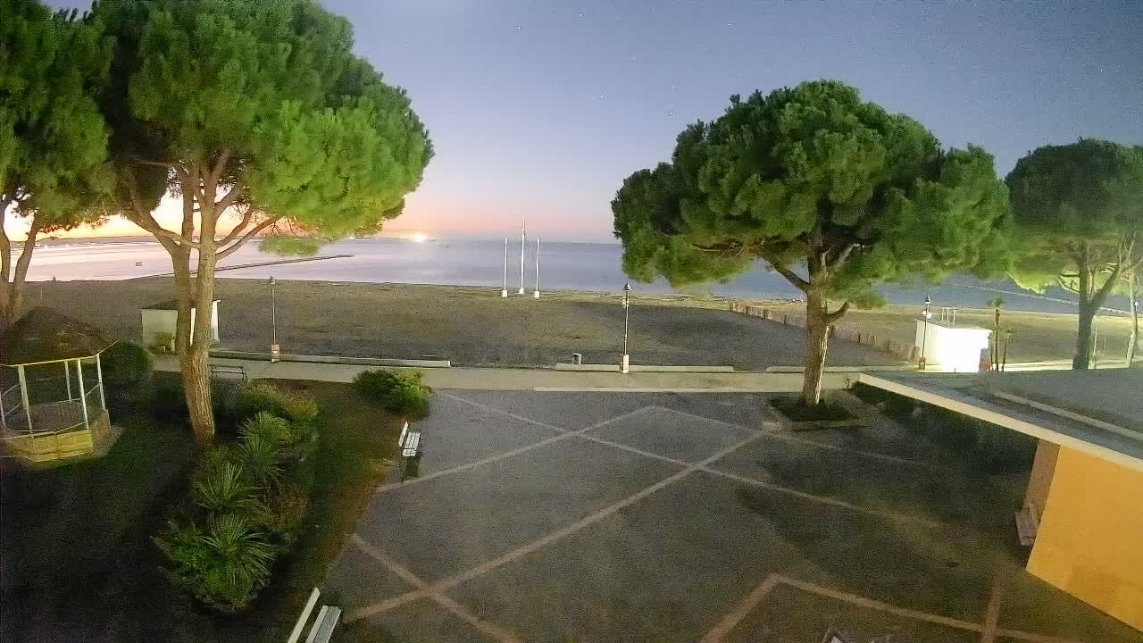 Spletna kamera Gradež (Grado) – Vhod na plažo