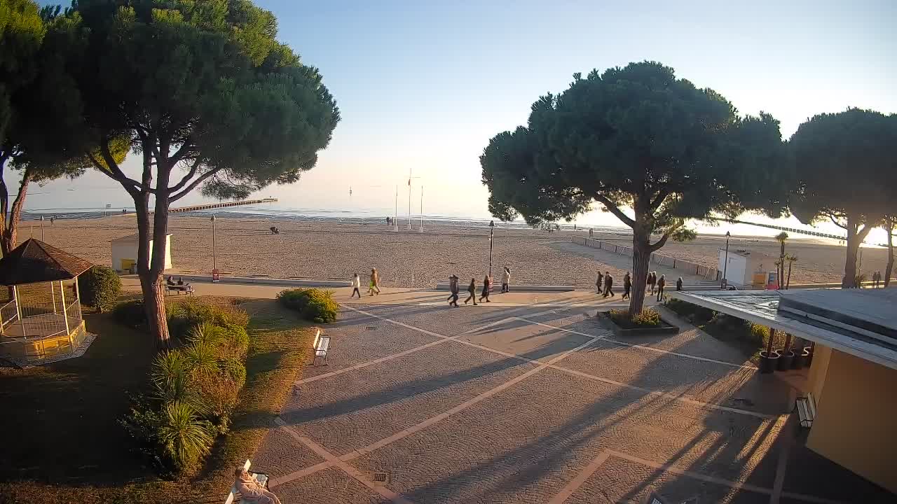 Webcam de Grado – Entrada de la playa (Lido di Grado)