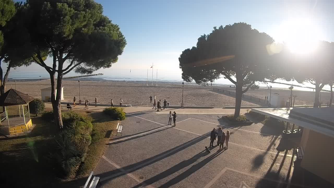 Webcam de Grado – Entrada de la playa (Lido di Grado)