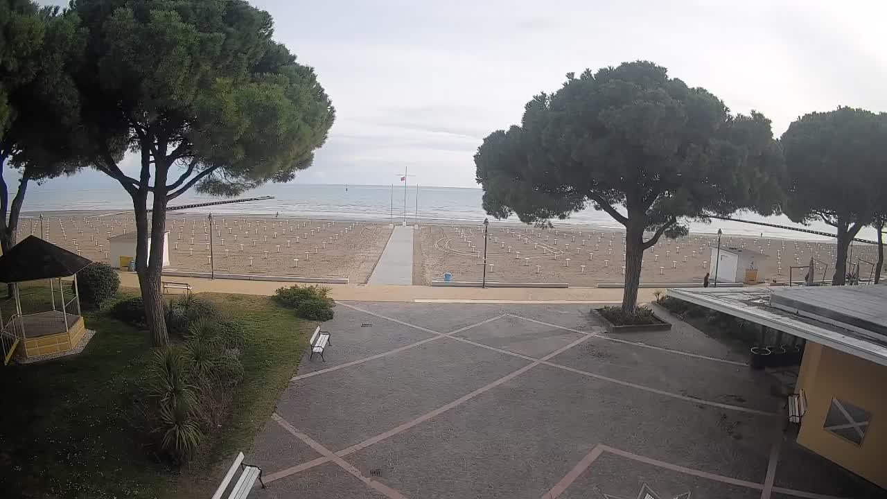 Webcam de Grado – Entrada de la playa (Lido di Grado)