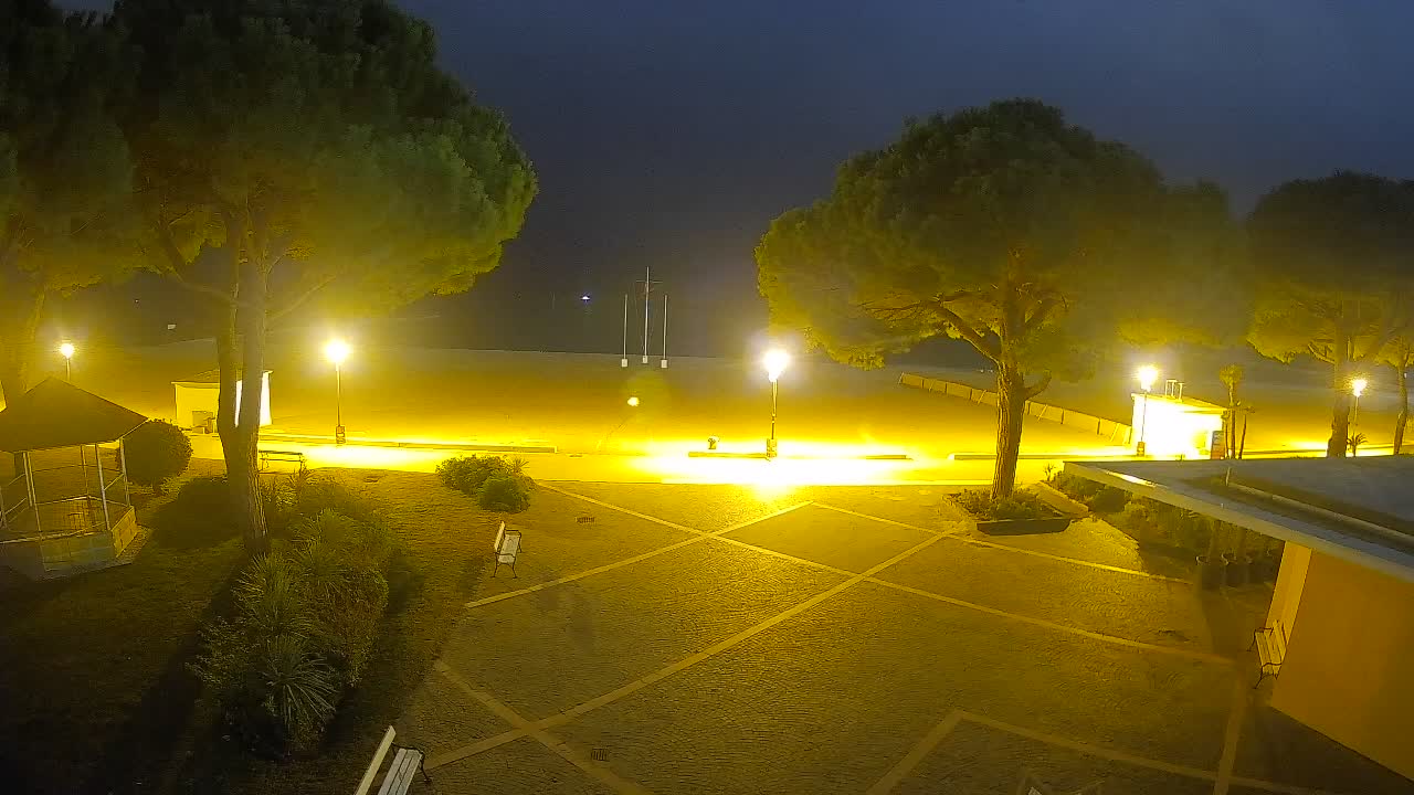 Webcam de Grado – Entrada de la playa (Lido di Grado)
