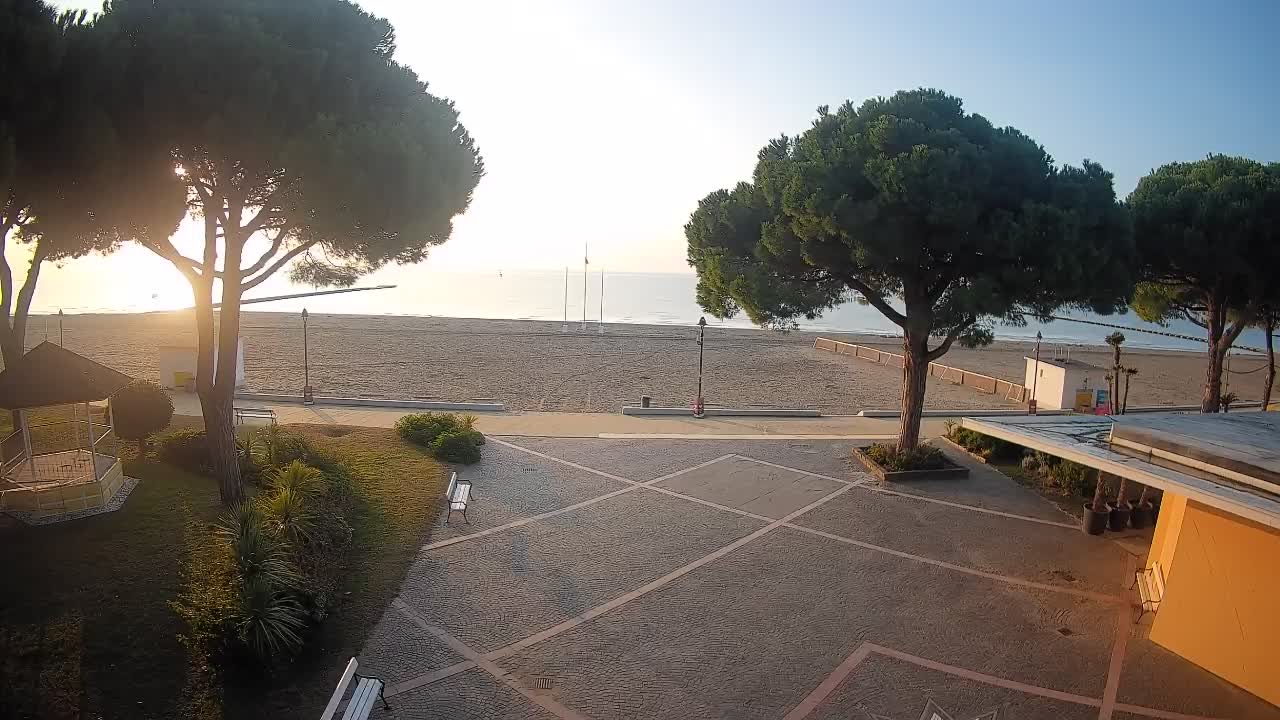 Grado Webcam – Strandzugang am Lido di Grado