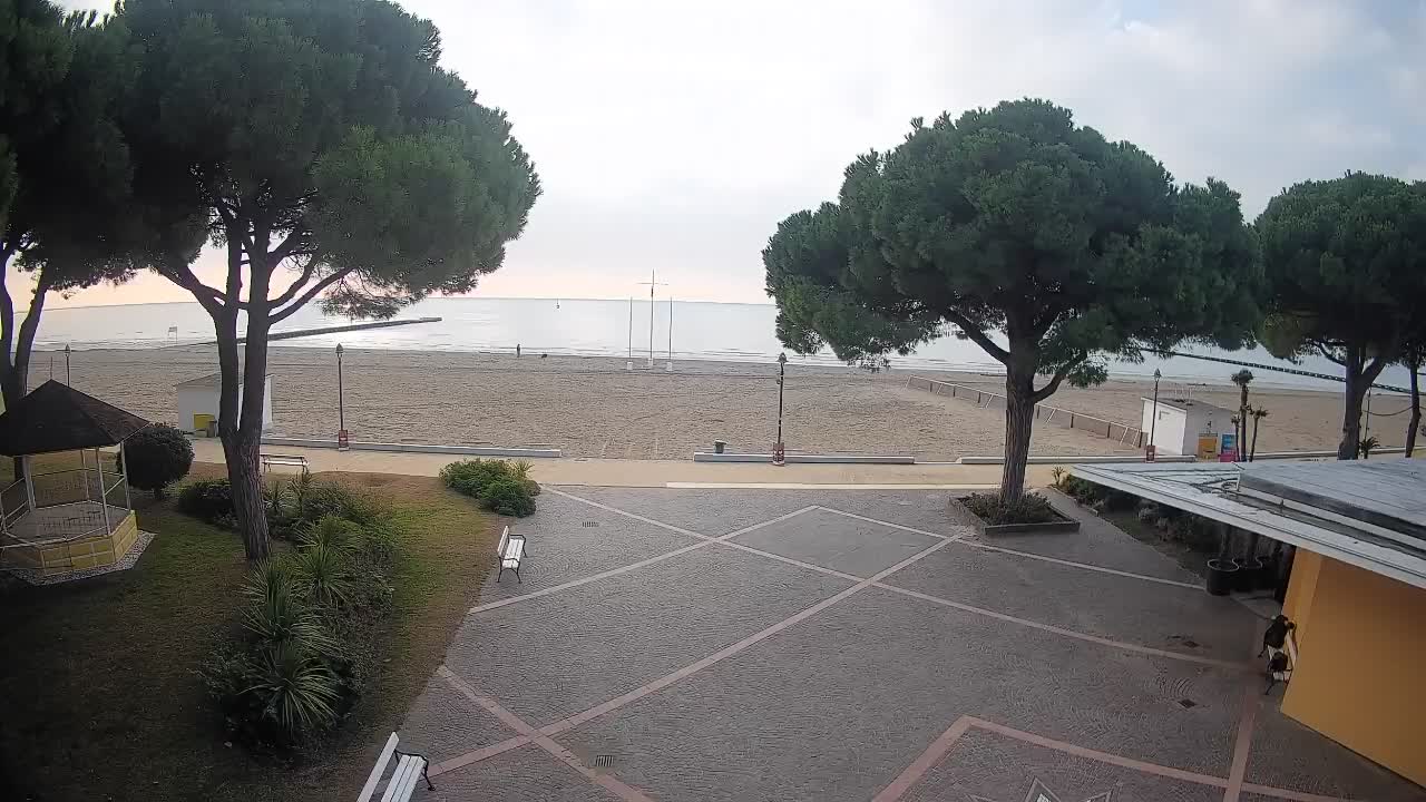 Grado Webcam – Strandzugang am Lido di Grado