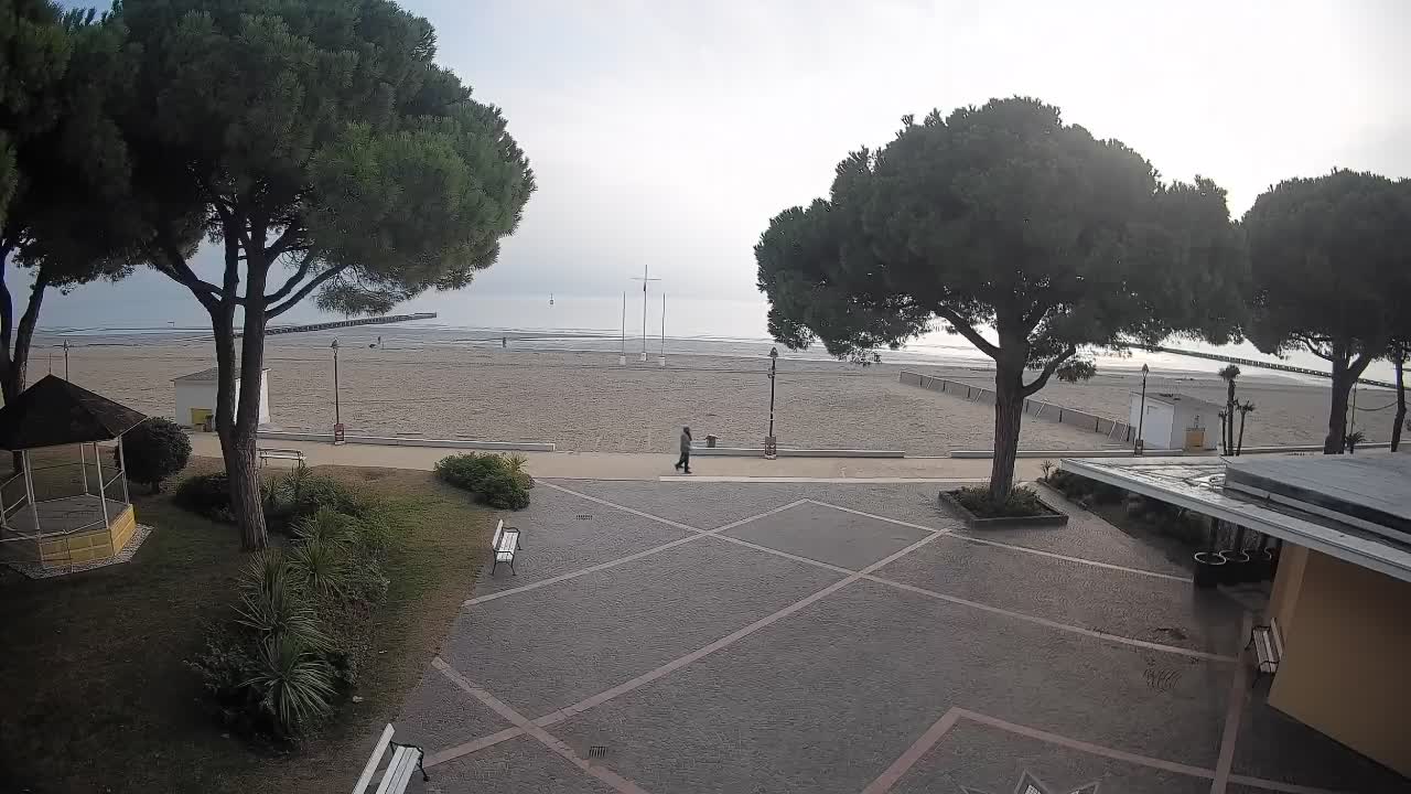 Entrée Plage Grado | Vue en Direct sur le Littoral