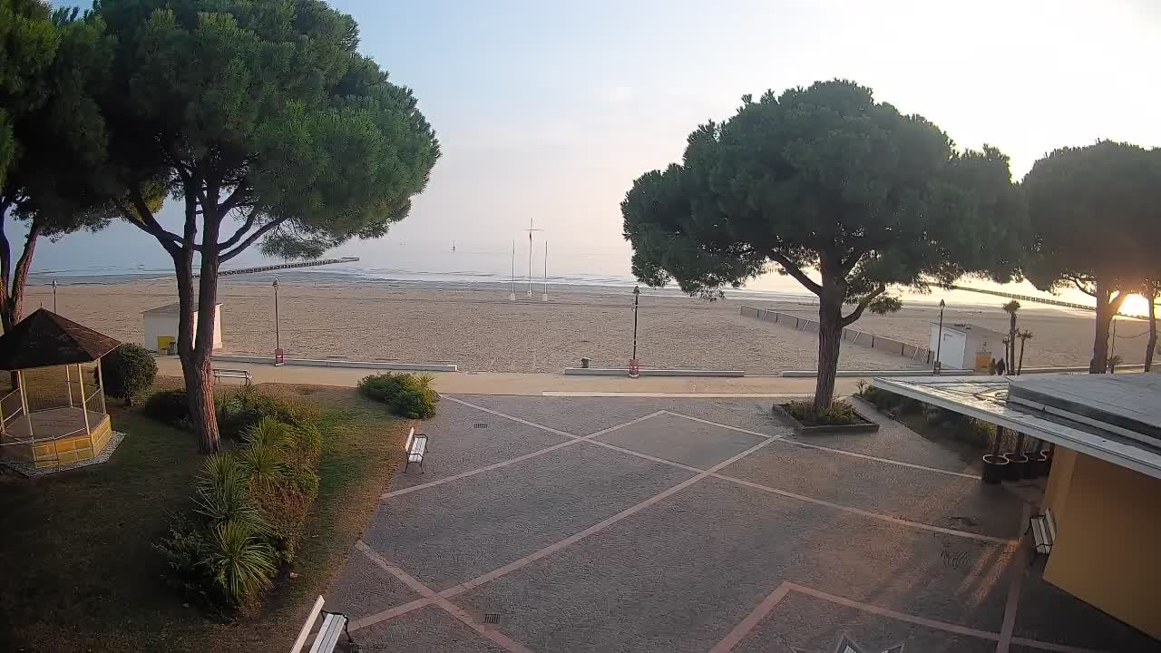 Webcam Grado – Entrée de la plage (Lido di Grado)