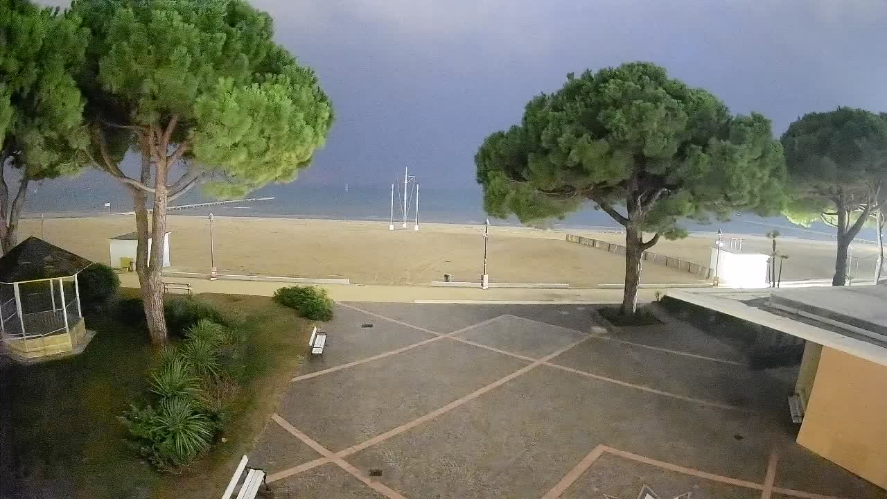 Grado Strand Eingang | Live-Ansicht der Küste