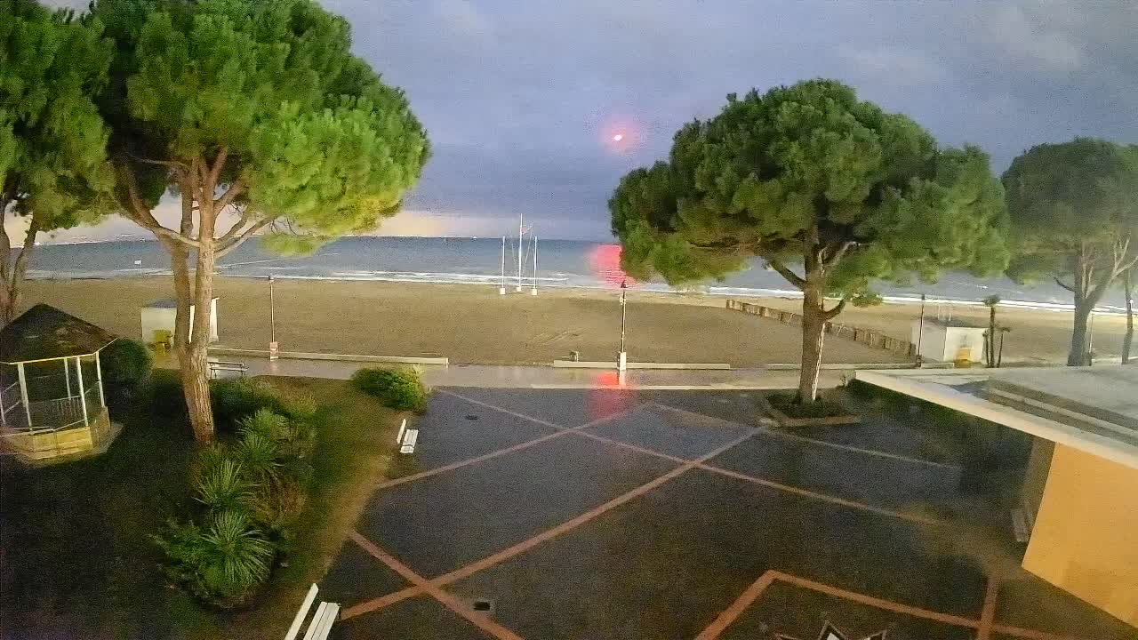 Spletna kamera Gradež (Grado) – Vhod na plažo