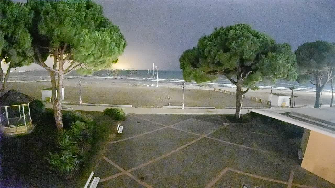 Webcam de Grado – Entrada de la playa (Lido di Grado)