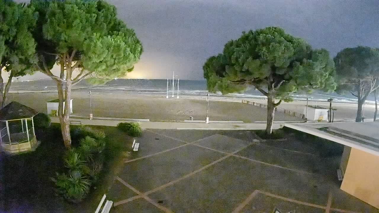 Spletna kamera Gradež (Grado) – Vhod na plažo