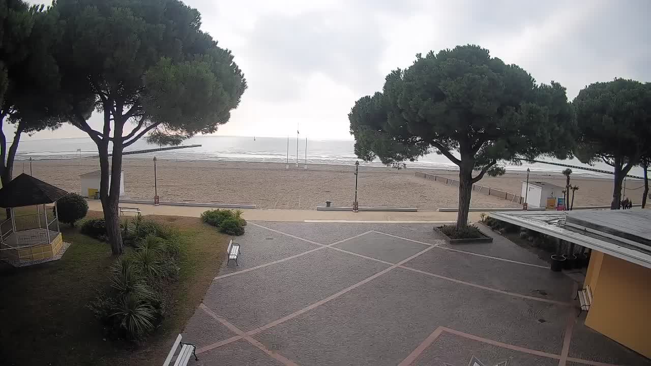 Grado Strand Eingang | Live-Ansicht der Küste