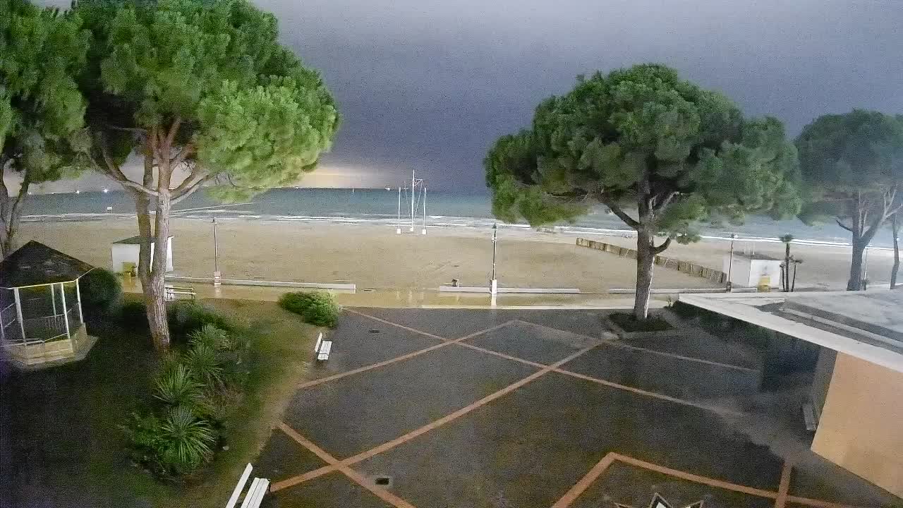 Grado Strand Eingang | Live-Ansicht der Küste