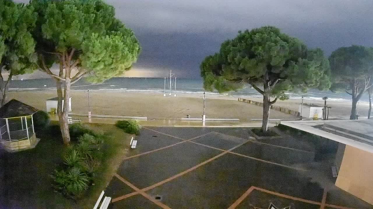 Spletna kamera Gradež (Grado) – Vhod na plažo