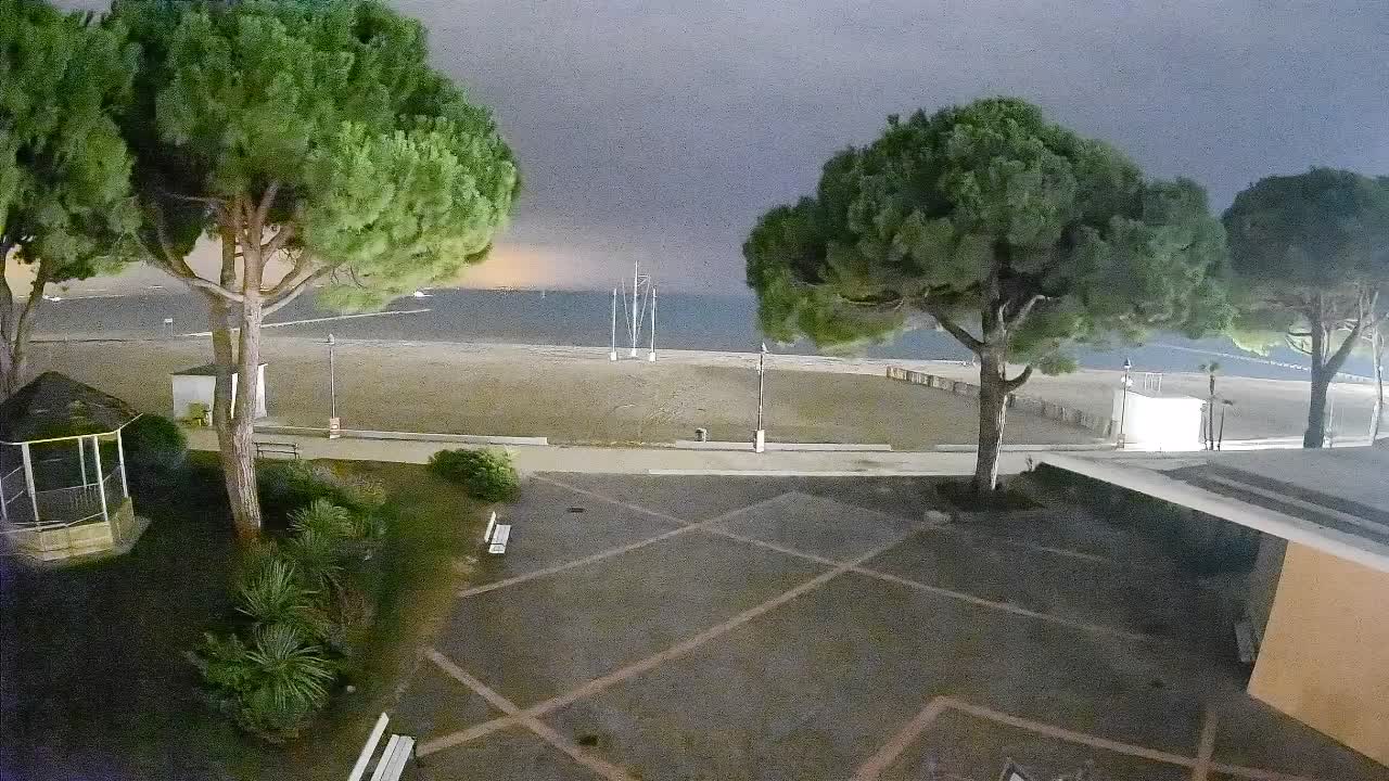 Grado Strand Eingang | Live-Ansicht der Küste